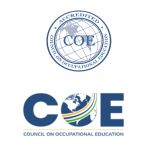 COE stacked logos